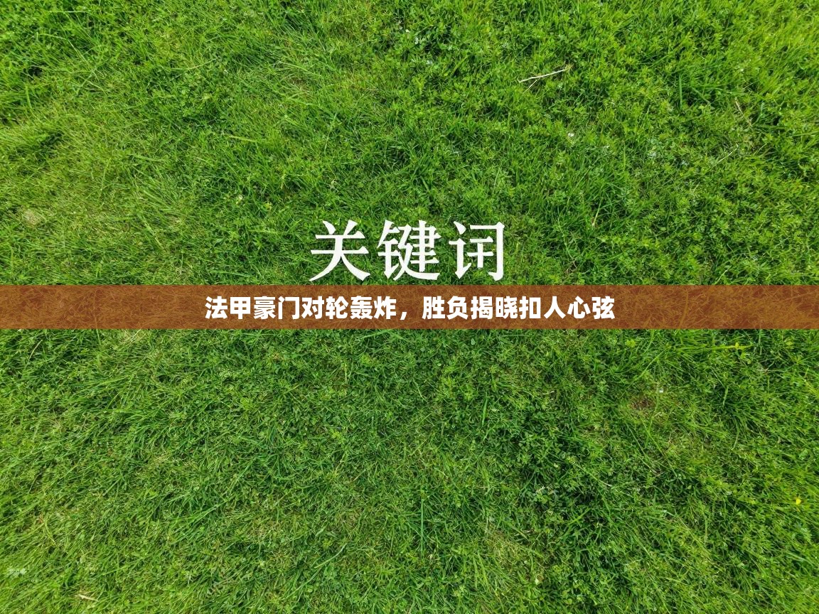 法甲豪门对轮轰炸，胜负揭晓扣人心弦