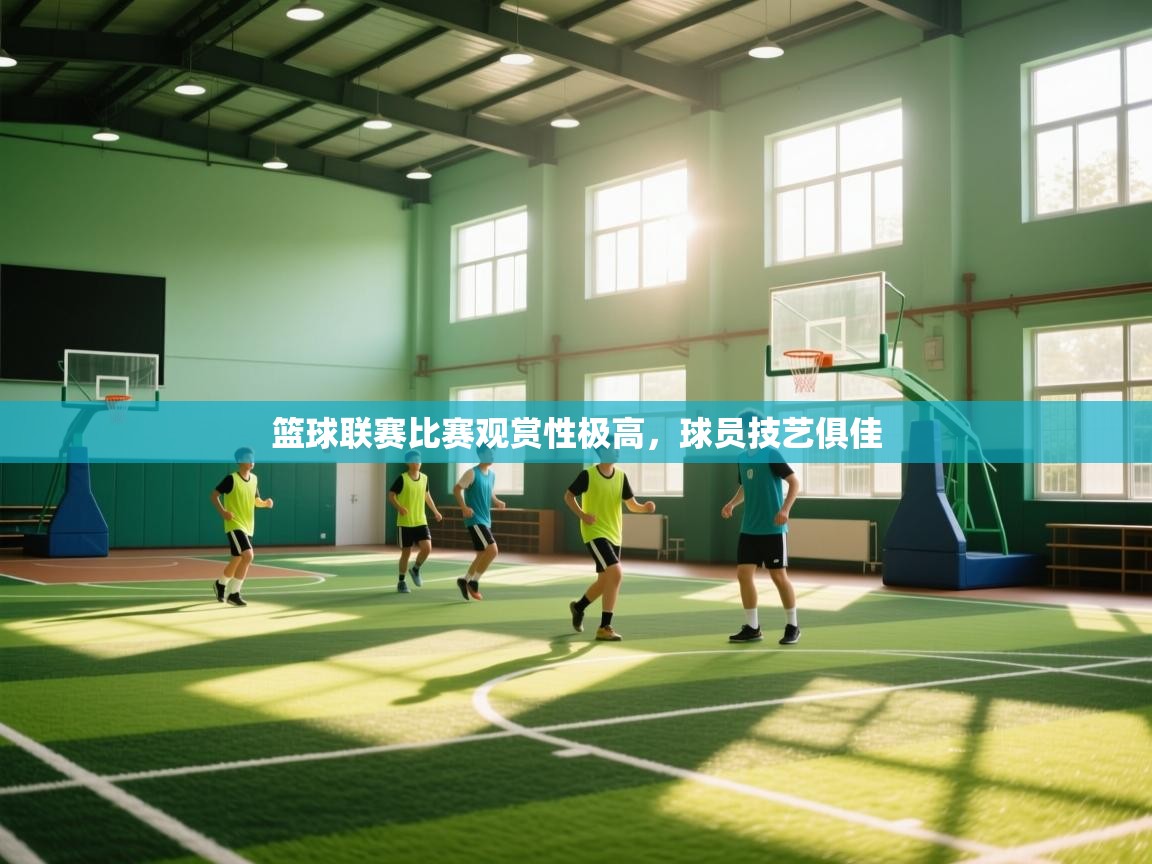 篮球联赛比赛观赏性极高，球员技艺俱佳