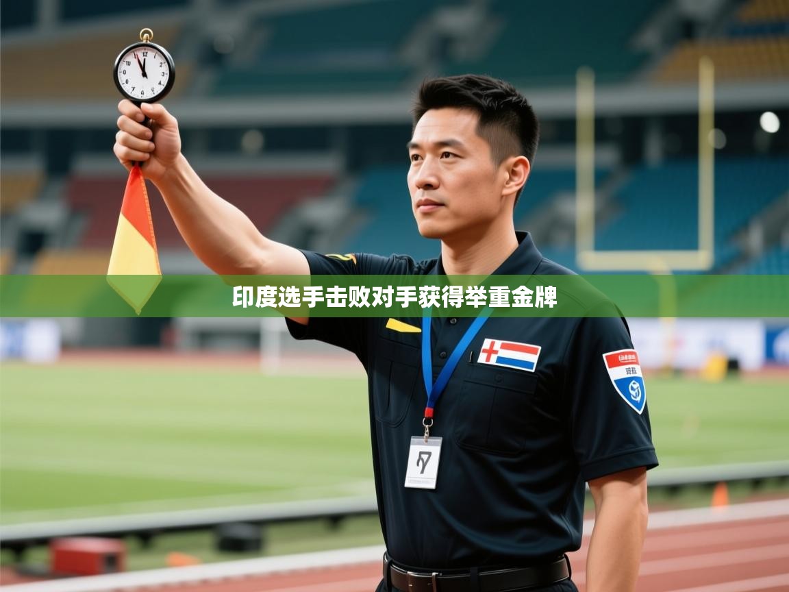 印度选手击败对手获得举重金牌 第1张